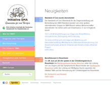 Tablet Screenshot of initiative-sma.de